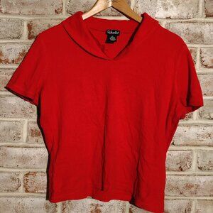 Rafaella Red Top - Large